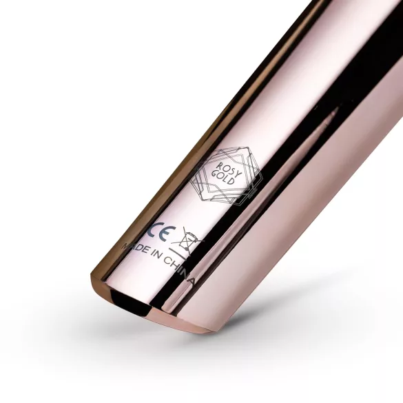 Rosy Gold - vibrator tip baghetă reîncărcabil - masaj - rosegold
