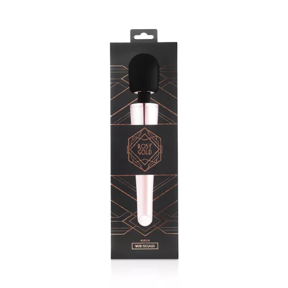 Rosy Gold - vibrator tip baghetă reîncărcabil - masaj - rosegold