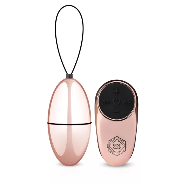 Rosy Gold Egg - ou vibrator rezistent la apă - culoare roz auriu