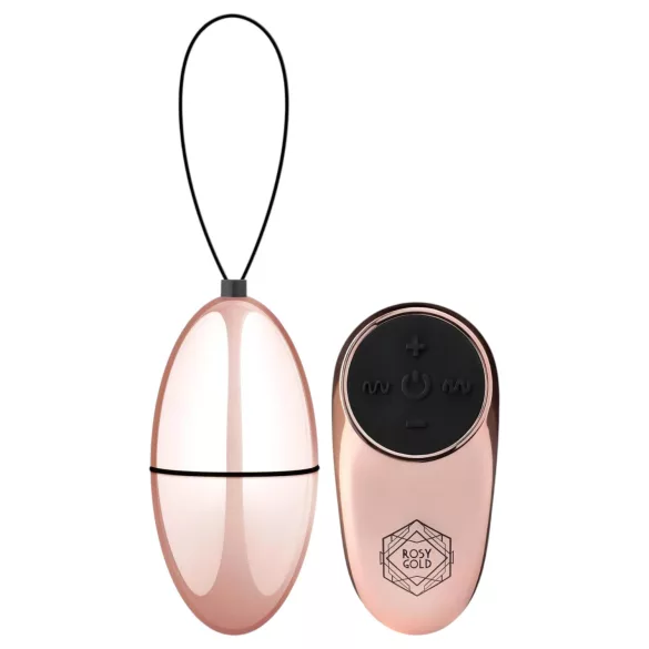 Rosy Gold Egg - ou vibrator rezistent la apă - culoare roz auriu