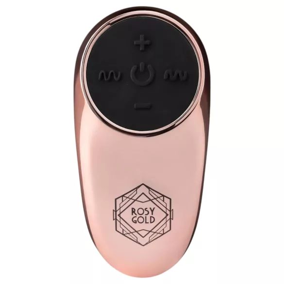 Rosy Gold Egg - ou vibrator rezistent la apă - culoare roz auriu