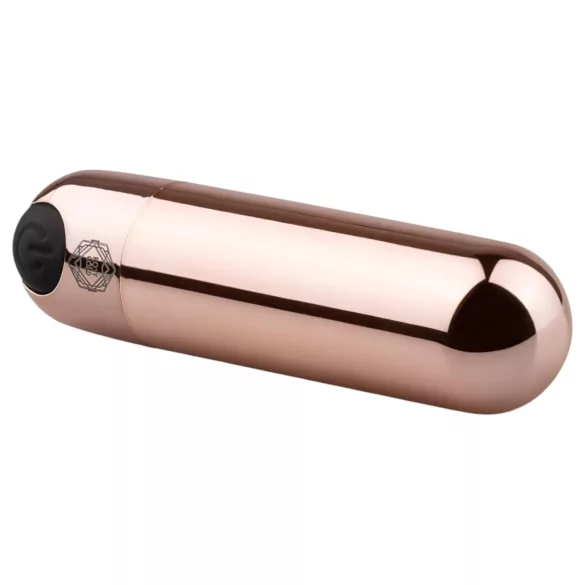 Rosy Gold - mini vibrator tip bullet - reîncărcabil - rosegold