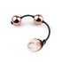Ghioc roz-auriu Ben Wa - bilă pentru exerciții Kegel (rosegold)