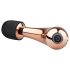Rosy Gold - Vibrator masaj mini curbat - rosegold