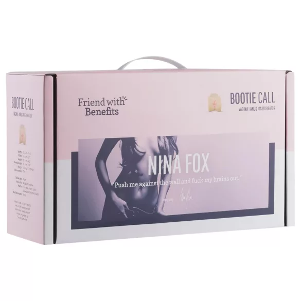 FWB - Masturbator vagină artificială realistă Nina Fox