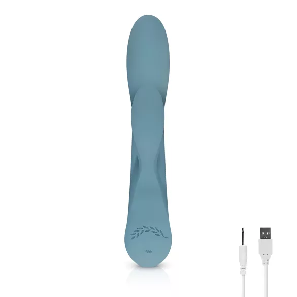 Bloom Violet Rabbit - vibrator tip rabbit pentru stimulare punctul G și clitoris