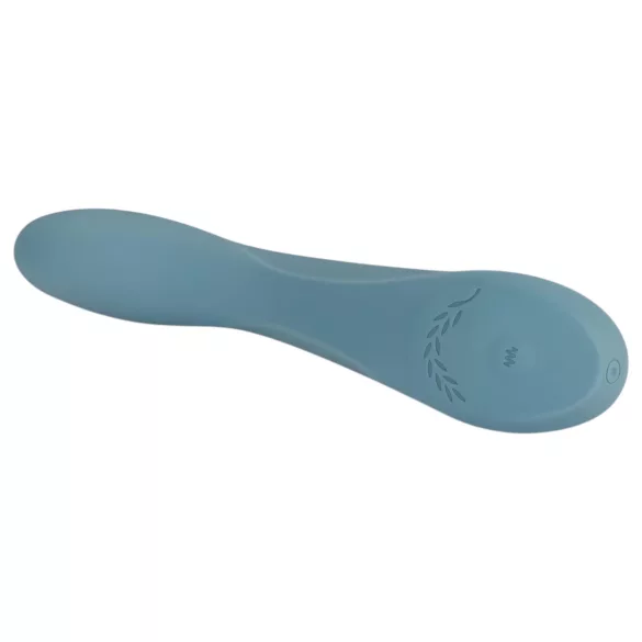 Bloom Rose - vibrator pentru punctul G cu acumulator din silicon turcoaz