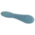 Bloom Rose - vibrator pentru punctul G cu acumulator din silicon turcoaz