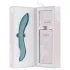 Bloom Rose - vibrator pentru punctul G cu acumulator din silicon turcoaz