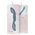 Bloom Rose - vibrator pentru punctul G cu acumulator din silicon turcoaz
