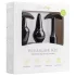 EasyToys Pleasure kit - set variat de dopuri anale (negru)