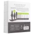 EasyToys Pleasure kit - set variat de dopuri anale (negru)