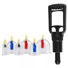 Easytoys - set pompe vacuum pentru masaj erotic - 6 piese