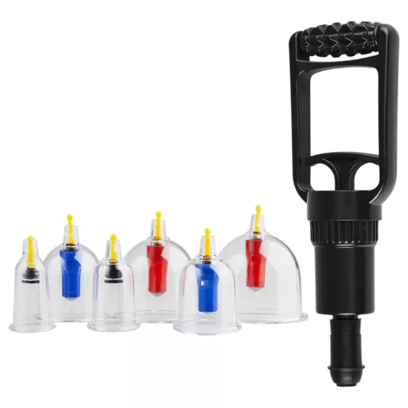 Easytoys - set pompe vacuum pentru masaj erotic - 6 piese