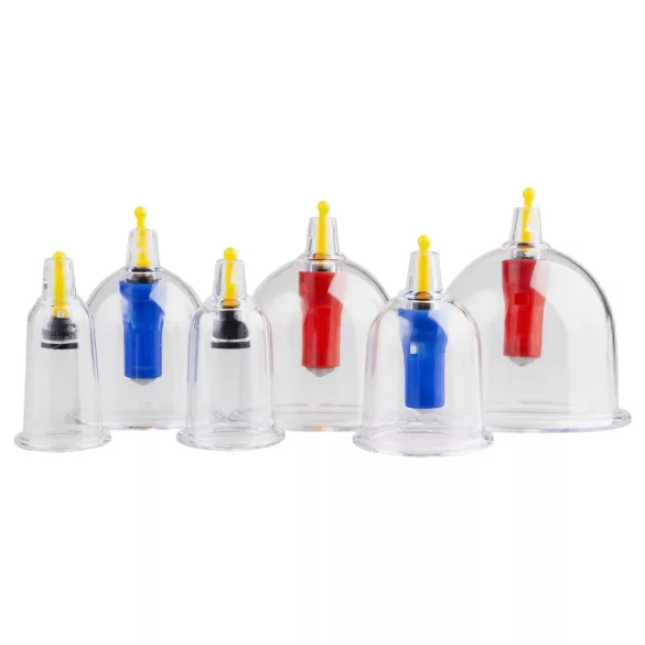 Easytoys - set pompe vacuum pentru masaj erotic - 6 piese