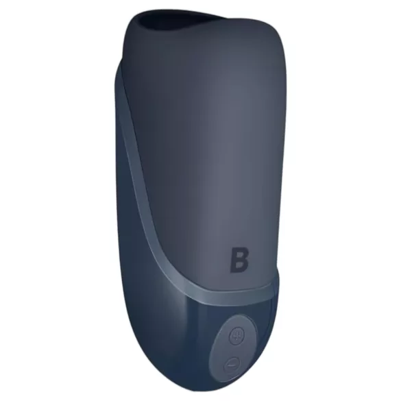 Boners - masturbator vibrator pentru sex oral, reîncărcabil - gri