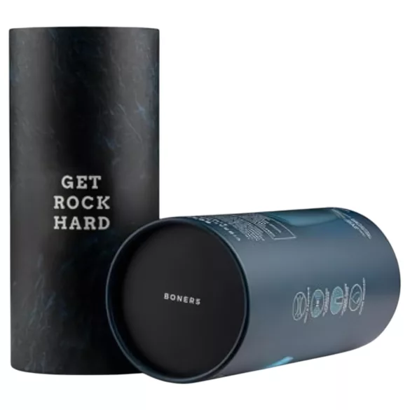 Boners - masturbator vibrator pentru sex oral, reîncărcabil - gri