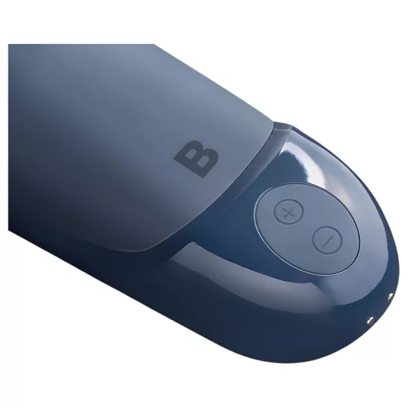 Boners - masturbator vibrator pentru sex oral, reîncărcabil - gri