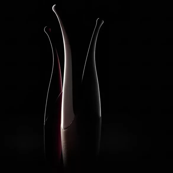 Senzi - vibrator clitoridian reîncărcabil, impermeabil - negru