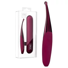   Senzi - vibrator clitoridian cu acumulator, rezistent la apă (roșu)