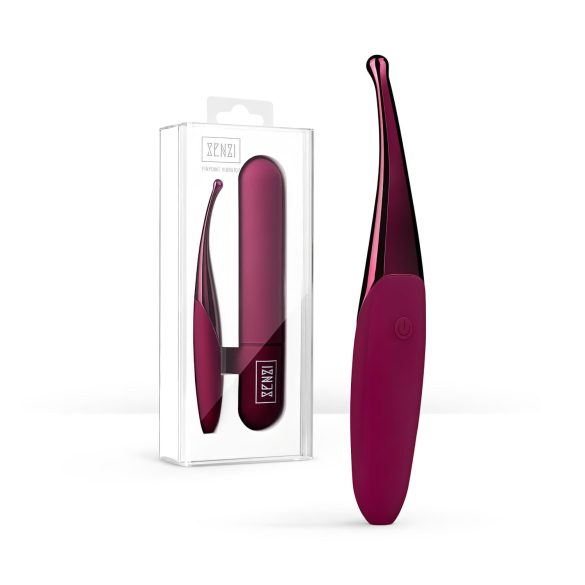 Senzi - vibrator clitoral reîncărcabil, impermeabil (roșu)