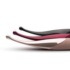   Senzi - Vibrator clitoridian cu baterii, rezistent la apă (burgundy)
