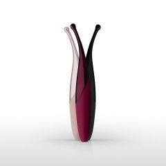   Senzi - Vibrator clitoridian cu baterii, rezistent la apă (burgundy)
