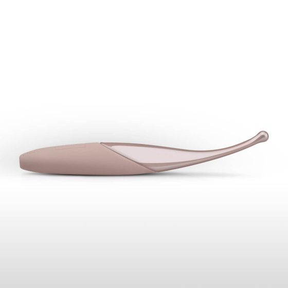 Senzi - vibrator de clitoris, reîncărcabil, rezistent la apă (roz pal)