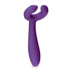   Easytoys Couple - vibrator pentru cuplu, reîncărcabil, waterproof, mov