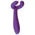 Easytoys Couple - vibrator pentru cuplu, reîncărcabil, waterproof, mov