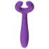 Easytoys Couple - vibrator pentru cuplu, reîncărcabil, waterproof, mov