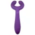Easytoys Couple - vibrator pentru cuplu, reîncărcabil, waterproof, mov