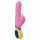PMV20 - vibrator cu braț pentru clitoris și funcție rotativă - silicon roz
