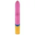 PMV20 - vibrator cu braț pentru clitoris și funcție rotativă - silicon roz