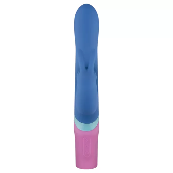 PMV20 Vice Double - vibrator rotativ triplu stimulare - silicon albastru