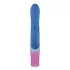 PMV20 Vice Double - vibrator rotativ triplu stimulare - silicon albastru