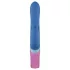 PMV20 Vice Double - vibrator rotativ triplu stimulare - silicon albastru