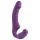 Easytoys - vibrator cu curea, reîncărcabil, fără bretele - mov