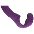 Easytoys - vibrator cu curea, reîncărcabil, fără bretele - mov