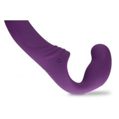   Easytoys - vibrator strap-on fără curea, cu baterie (violet)