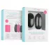 EasyToys - ou vibrator portabil, cu acumulator, rezistent la apă, cu telecomandă (negru)