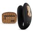 Panthra Zuna - partener vibrator rezistent la apă, cu acumulator (leopard-negru)