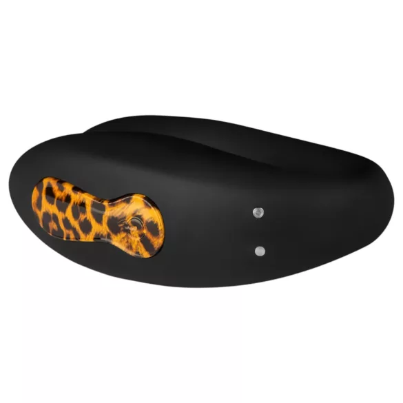 Panthra Zuna - vibrator de cuplu cu acumulator, rezistent la apă (negru leopard)