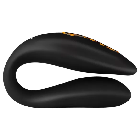 Panthra Zuna - vibrator de cuplu cu acumulator, rezistent la apă (negru leopard)