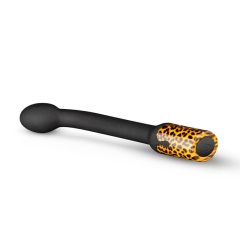   Panthra Nila - vibrator pentru punctul G reîncărcabil, impermeabil (negru-leopard)