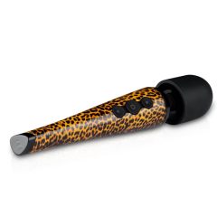   Panthra Shaka Wand - vibrator de masaj cu acumulator (negru-leopard)