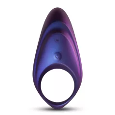   Hueman Neptune - inel pentru penis vibrator rezistent la apă - mov