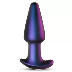   Hueman Meteoroid - vibrator anal rotativ cu bile, telecomandă - mov