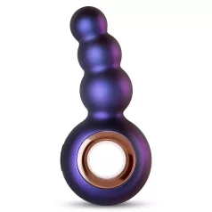   Hueman Outer Space - vibrator anal cu bile, reîncărcabil - mov