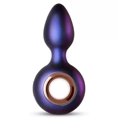   Hueman Deep Space - vibrator anal cu acumulator - silicon mov